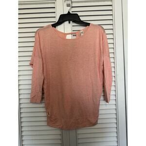 Love Activewear Tunic Open Back Peach Sz: XS